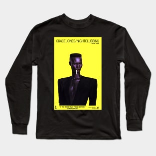 Grace Jones Nightclubbing Long Sleeve T-Shirt